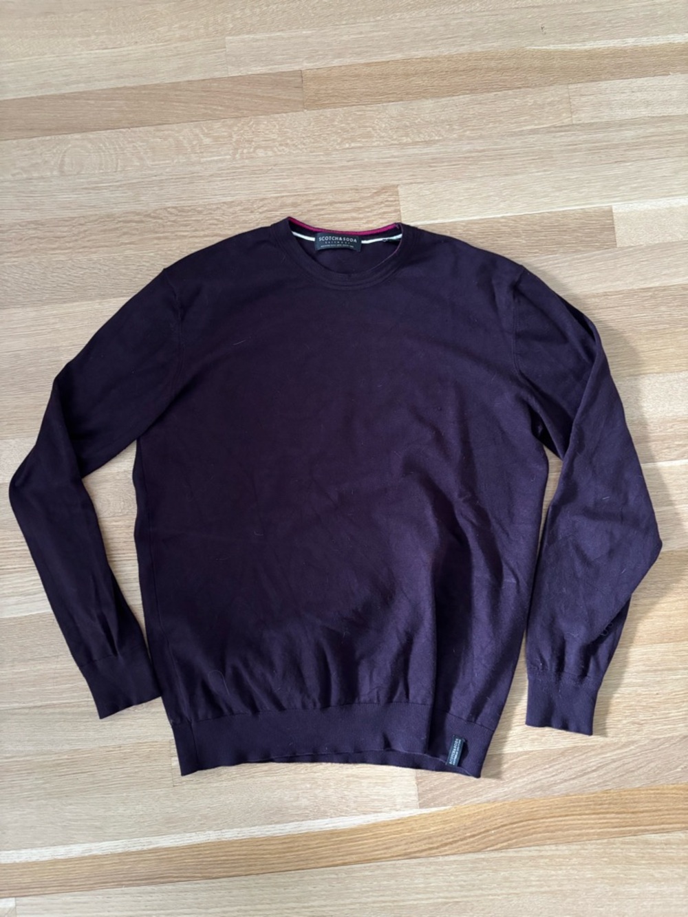 Scotch & Soda Men's Crewneck Sweater - Plum